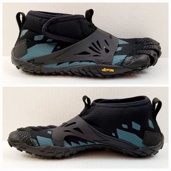 FIVEFINGERS Spyridon MR Elite Women 7.5 Black Vibram Barefoot Toe Shoe Sneakers - Picture 6 of 13